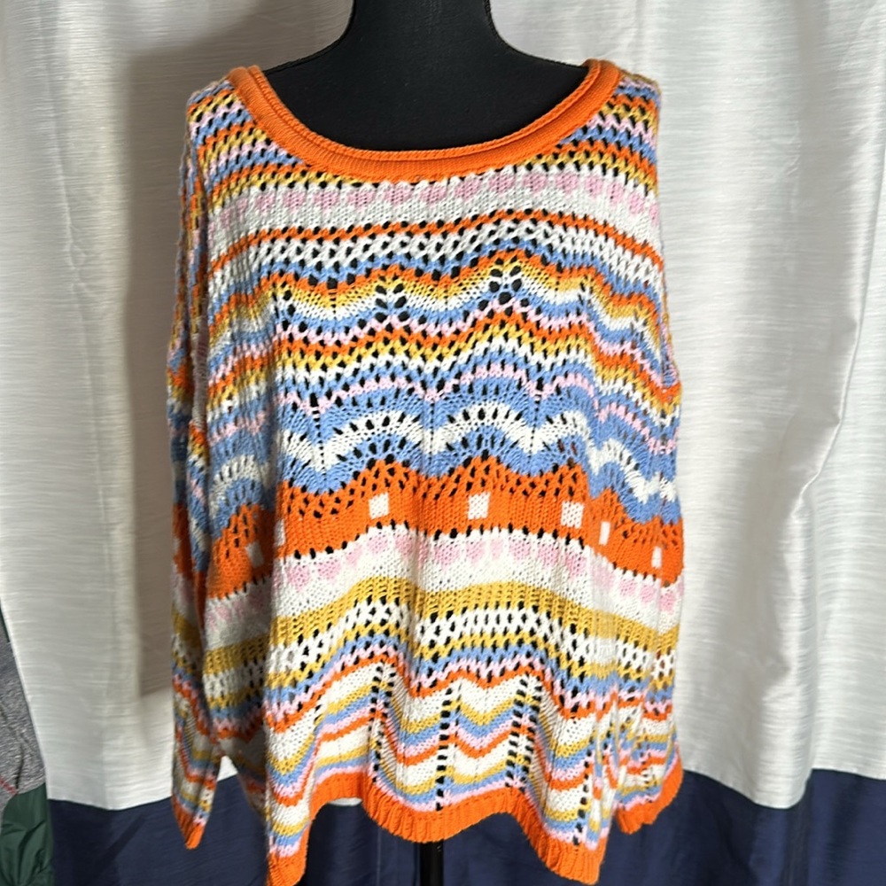 SHEIN Curve 1XL crochet sweater - Picture 1 of 5